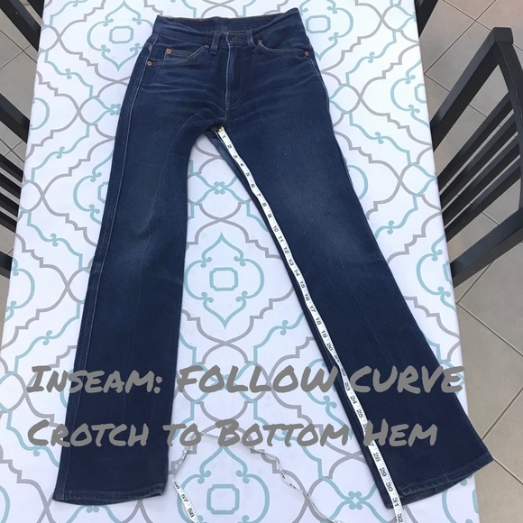 💙👖MEASURE YOUR JEANS!!!👖💙COMPARE MEASUREMENTS! - Picture 2 of 8